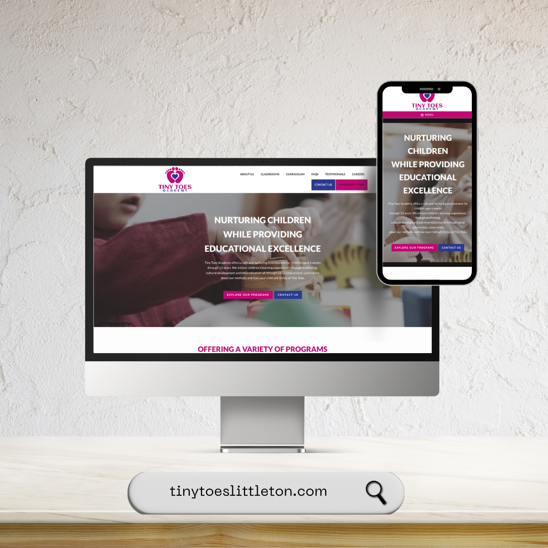 Tiny Toes of Littleton logo